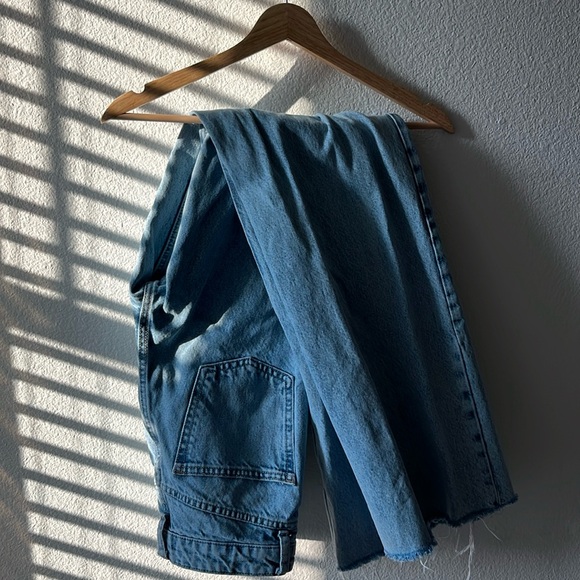 Zara Wide Leg Jeans - Picture 1 of 6